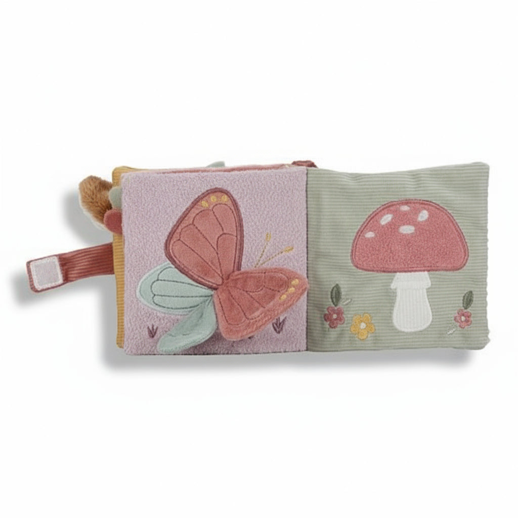 Libro Morbido Con Gancio Per Passeggino - Fairy Garden