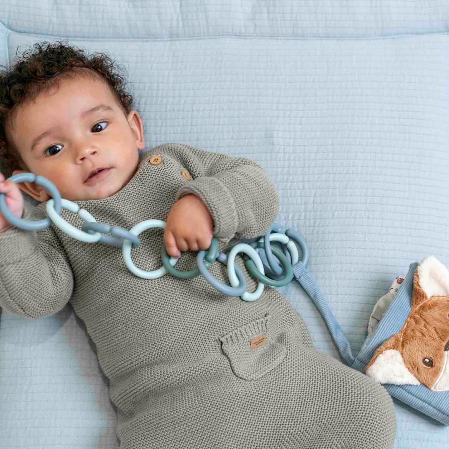 Set Anelli Multifunzionali - Azzurro