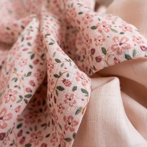 Mussola 100% Cotone - Swaddle - Fairy Floral