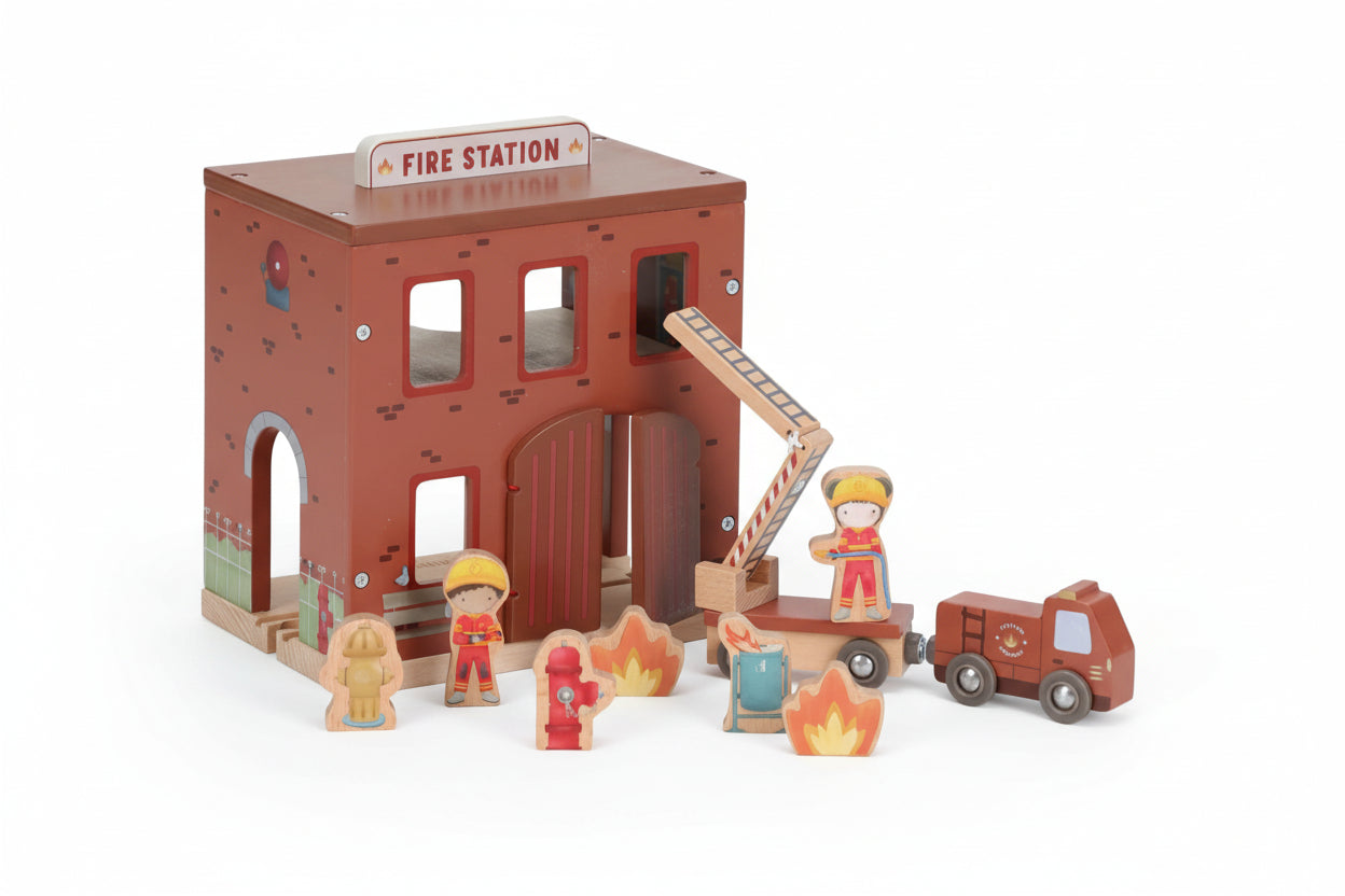 Caserma Dei Pompieri In Legno