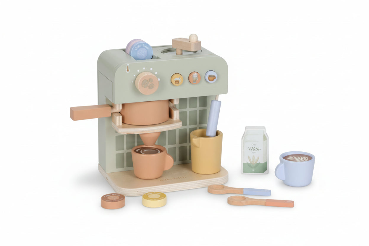 Macchinetta Del Caffè In Legno