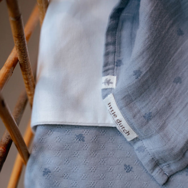 Mussola 100% Cotone - Swaddle - Denim Blue