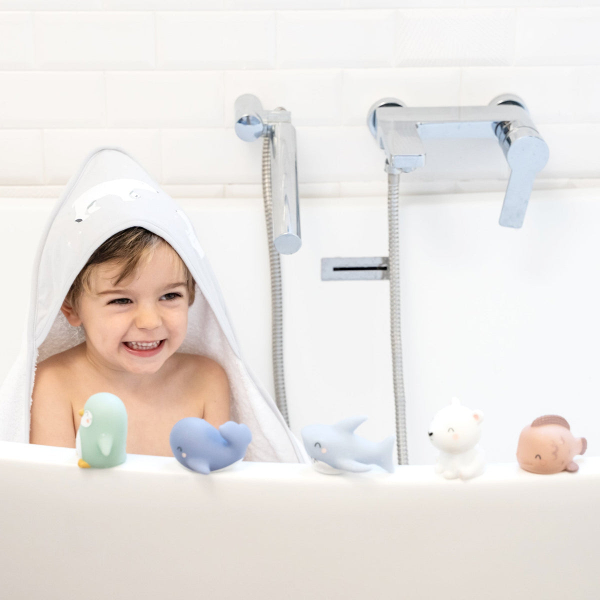 Giochi Da Bagno - Animali Del Polo - Saro - immagine 2
