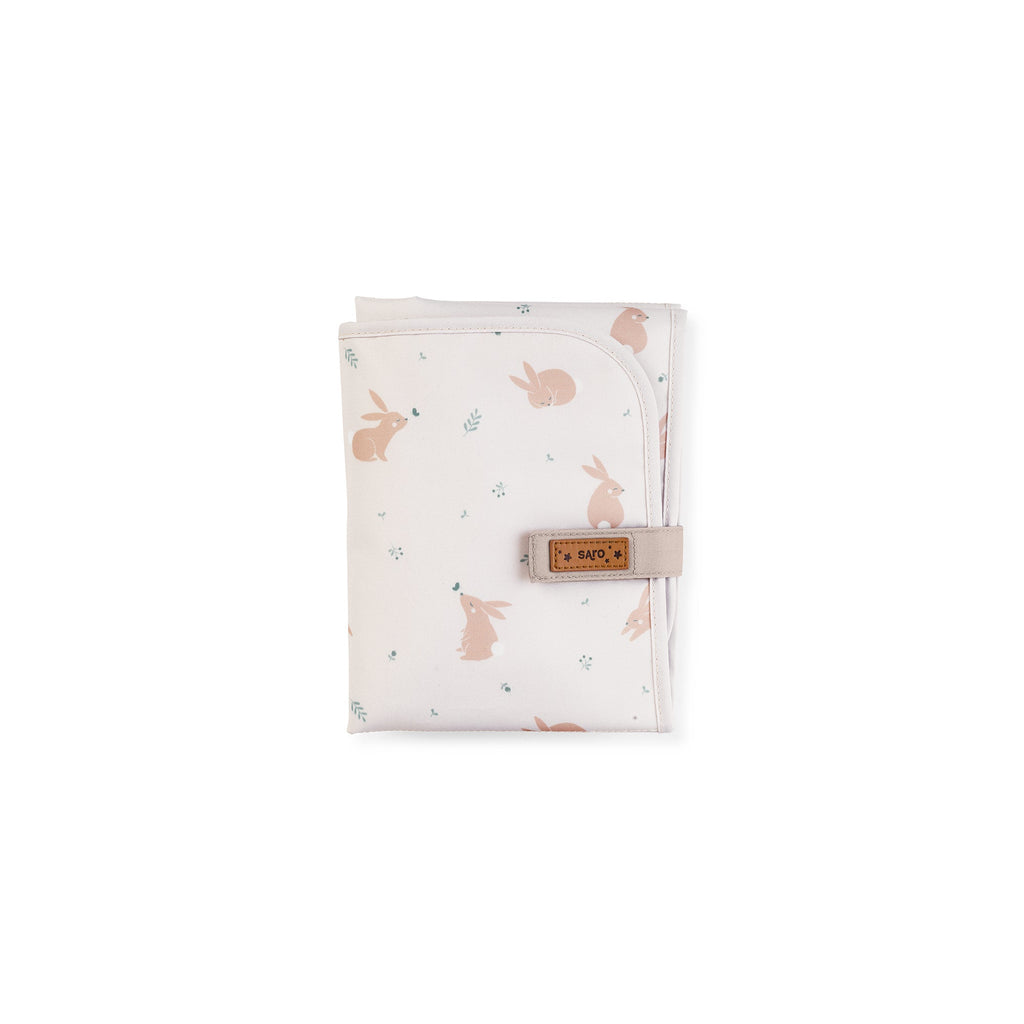Fasciatoio Da Viaggio Pieghevole - Cotton Bunnies - Saro