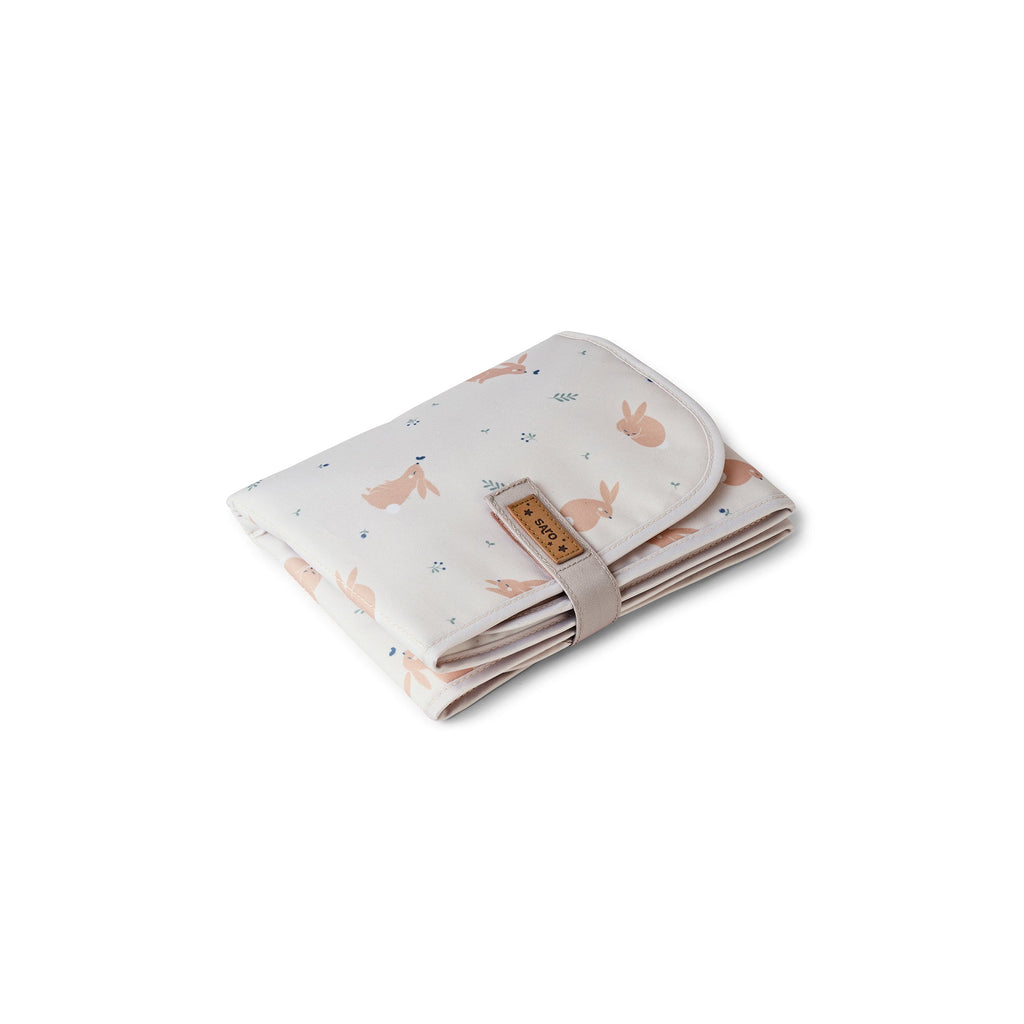 Fasciatoio Da Viaggio Pieghevole - Cotton Bunnies - Saro - immagine 2