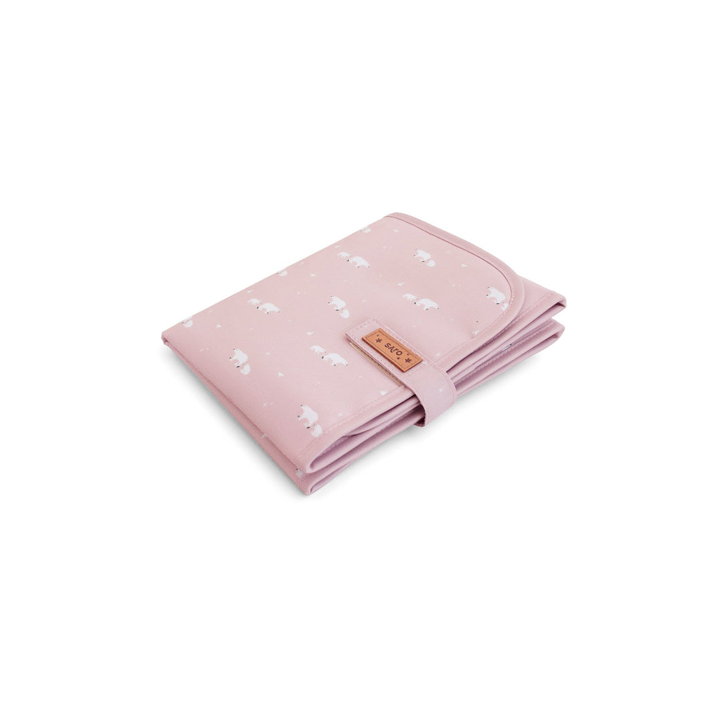 Fasciatoio Da Viaggio Pieghevole - Dusty Pink - Saro - immagine 2