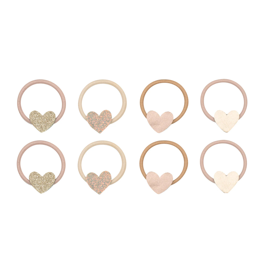 Mini Elastici Capelli - Heart
