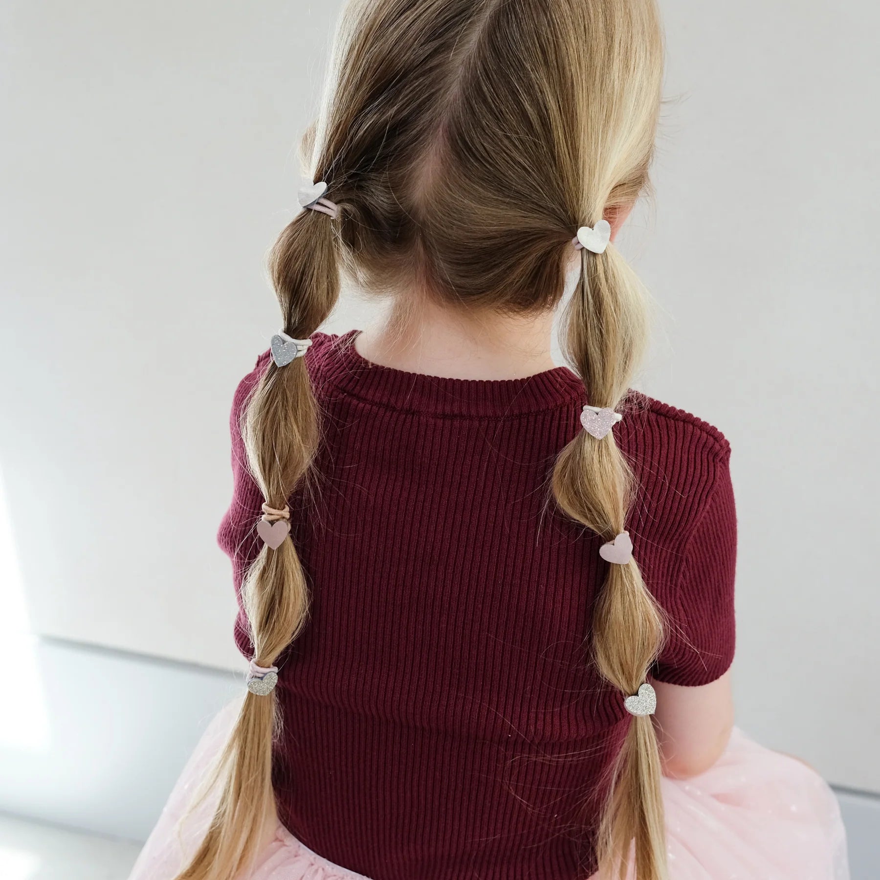 Mini Elastici Capelli - Heart