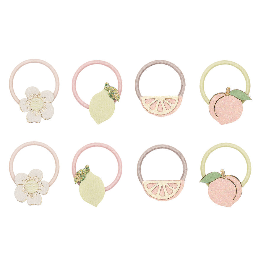 Mini Elastici Capelli - Pesca e Agrumi