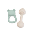 Set Dentizione Con Sonaglio Tiny Treasures - Menta