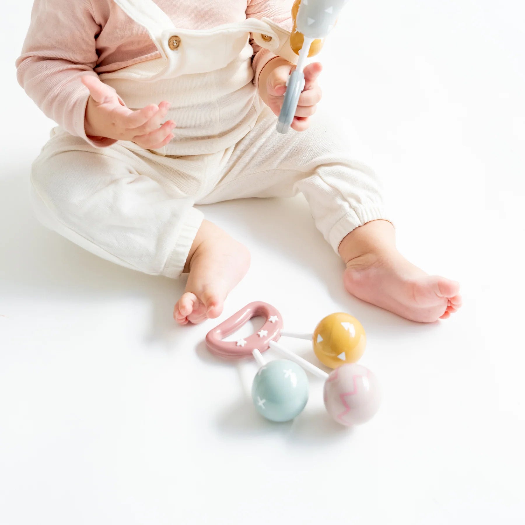 Sonaglio Con palline - Rosa