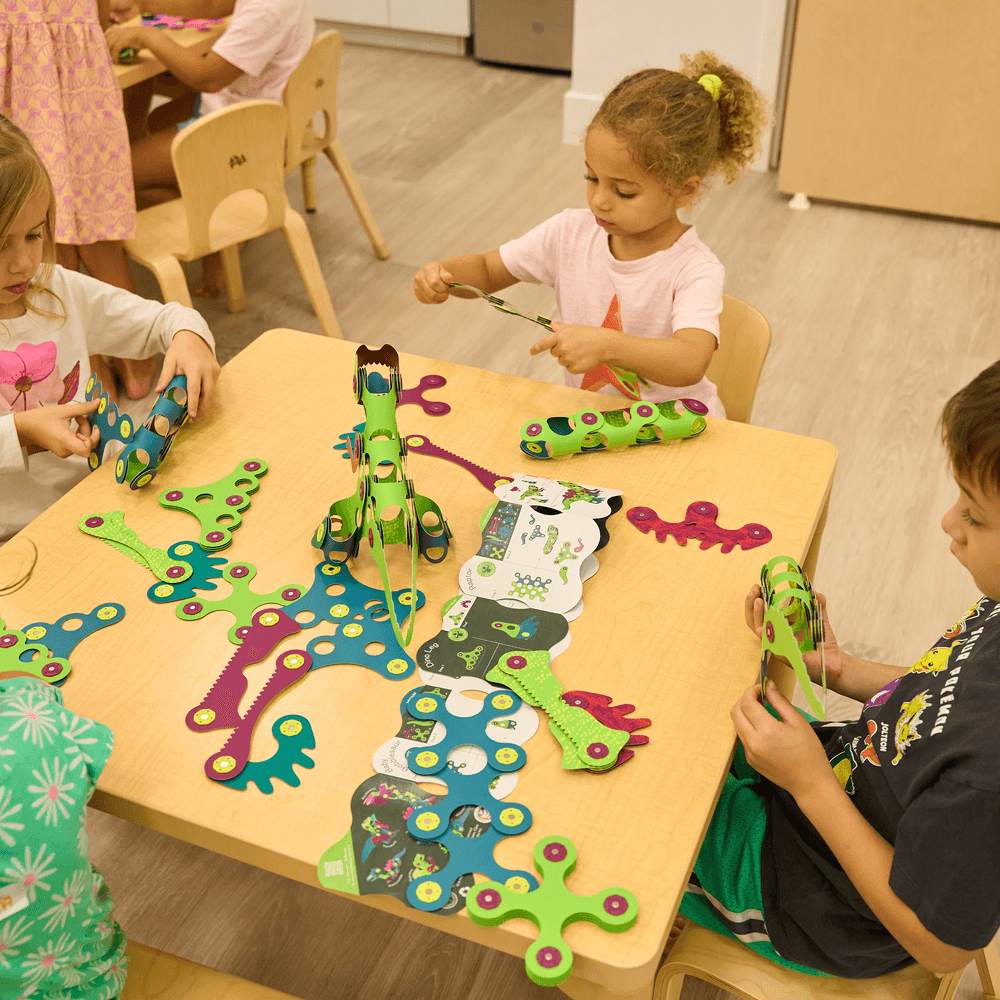 Dino Discovery Pack - 22 Pezzi - Gioco Magnetico STEAM - Clixo - immagine 3
