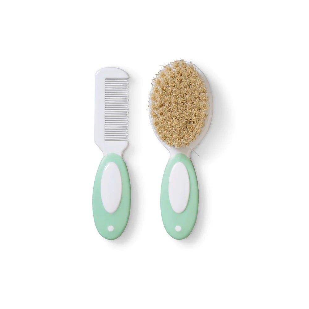 Set Pettine E Spazzola - Menta