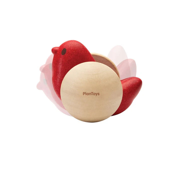Bird Roller In Legno