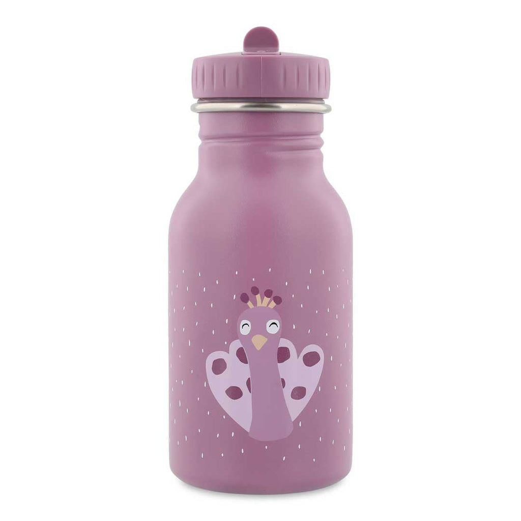 Borraccia In Acciaio Inox Con Tappo Con Beccuccio 350 ml - Pavone