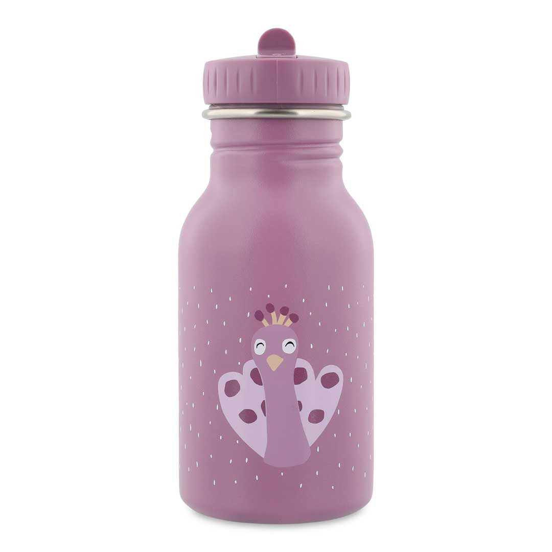 Borraccia In Acciaio Inox Con Tappo Con Beccuccio 350 ml - Pavone