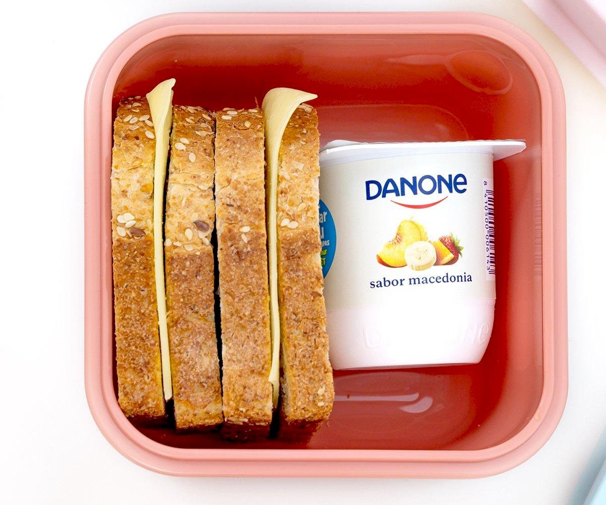 Porta Merenda Con Separatore Estraibile - Animal Friends
