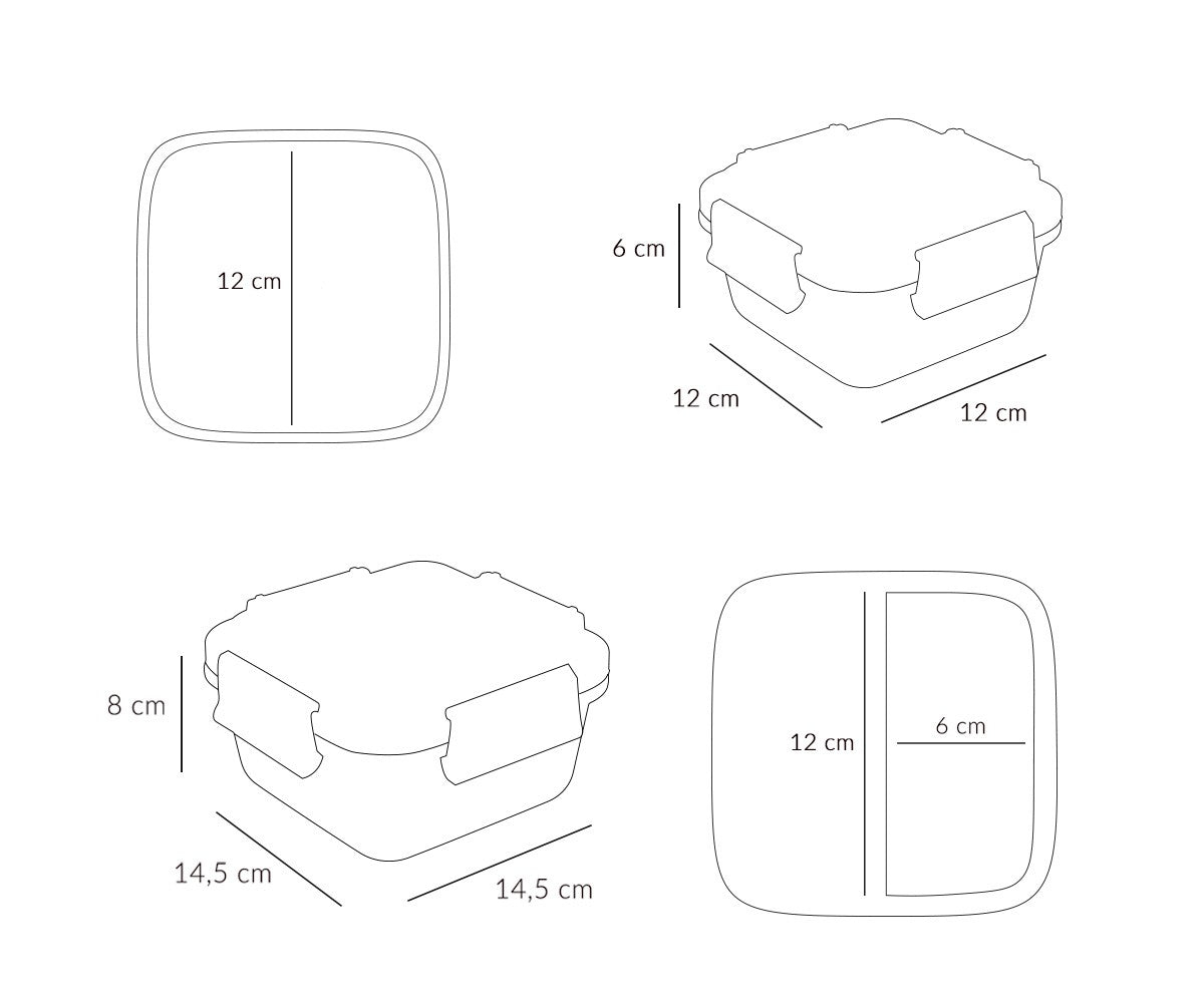 Porta Merenda Con Separatore Estraibile - City Cars