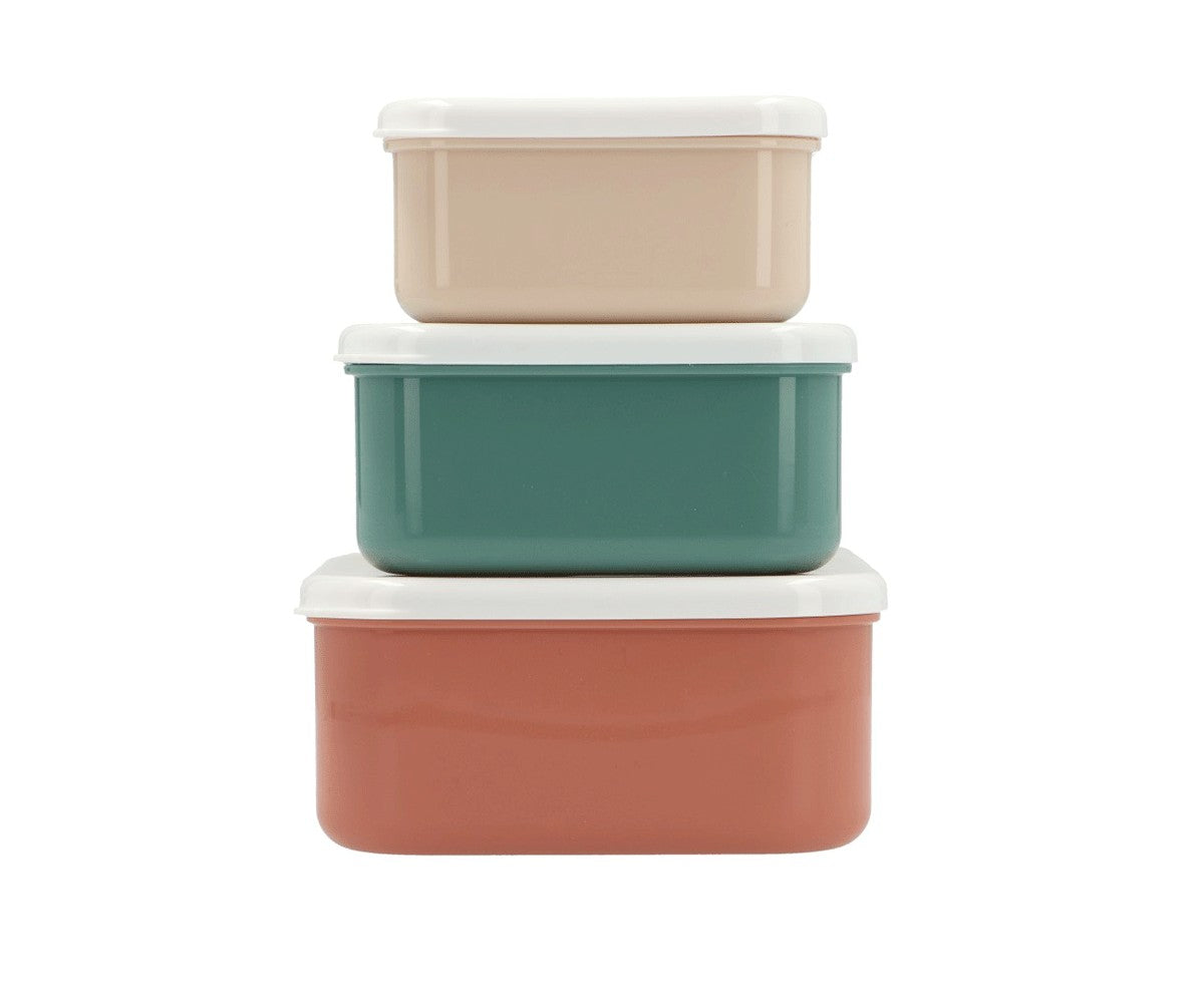 Porta Merenda 3 Scatoline Snack - Geometric Nature