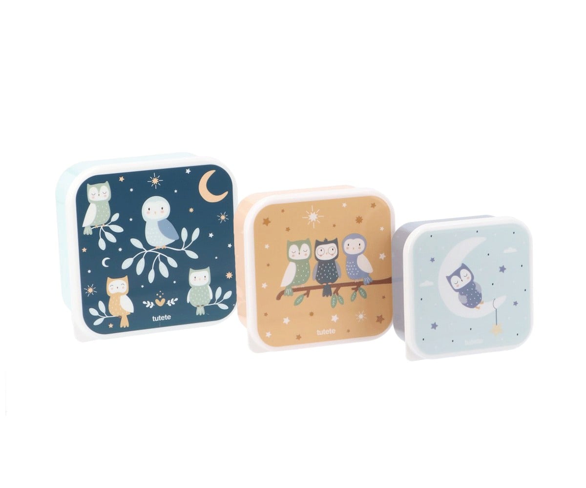 Porta Merenda 3 Scatoline Snack - Magical Forest - Tutete