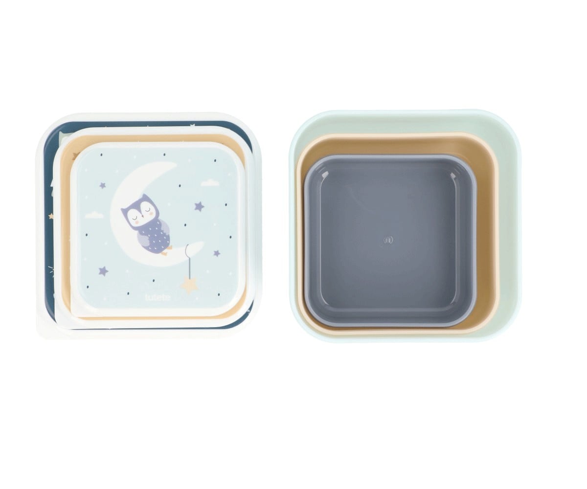 Porta Merenda 3 Scatoline Snack - Magical Forest - Tutete - immagine 7