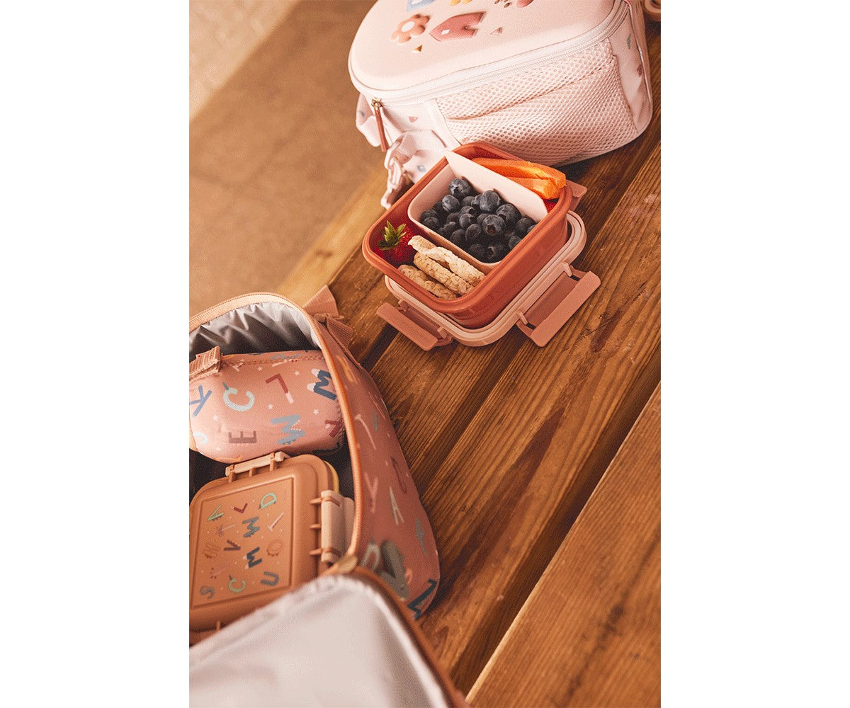 Porta Merenda Con Separatore Estraibile - Geometric Nature