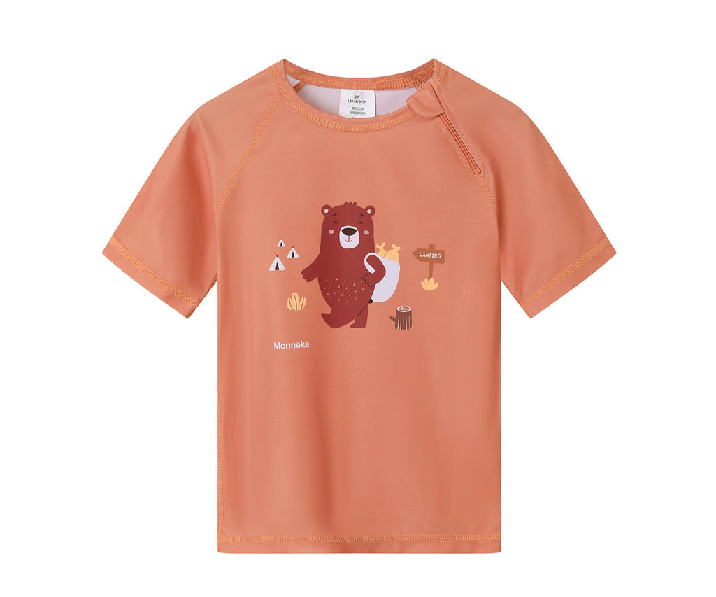 T-shirt Nuoto Protezione Solare - Camping