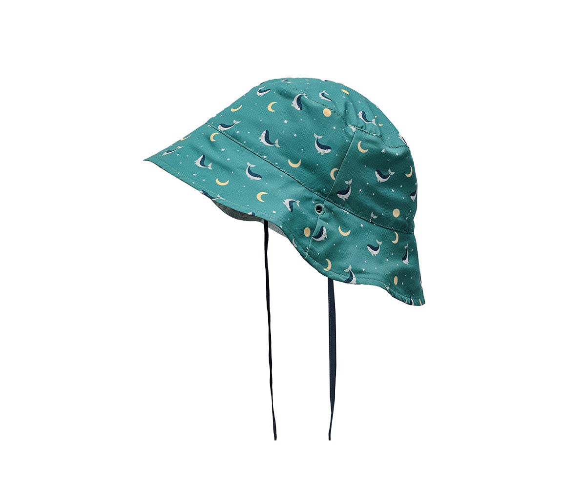 Cappello Reversibile - Teal Whale
