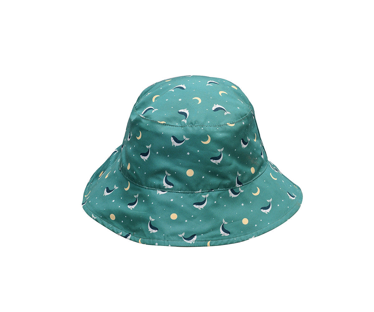 Cappello Reversibile - Teal Whale