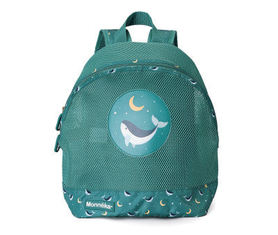 Zainetto Spiaggia Anti Sabbia - Teal Whale