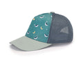 Cappellino Con Visiera - Teal Whale