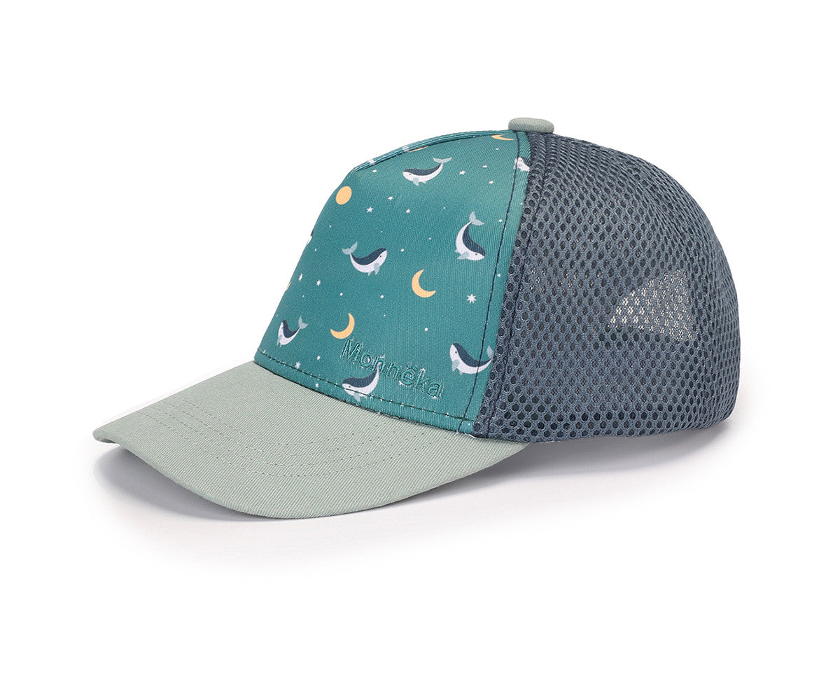 Cappellino Con Visiera - Teal Whale