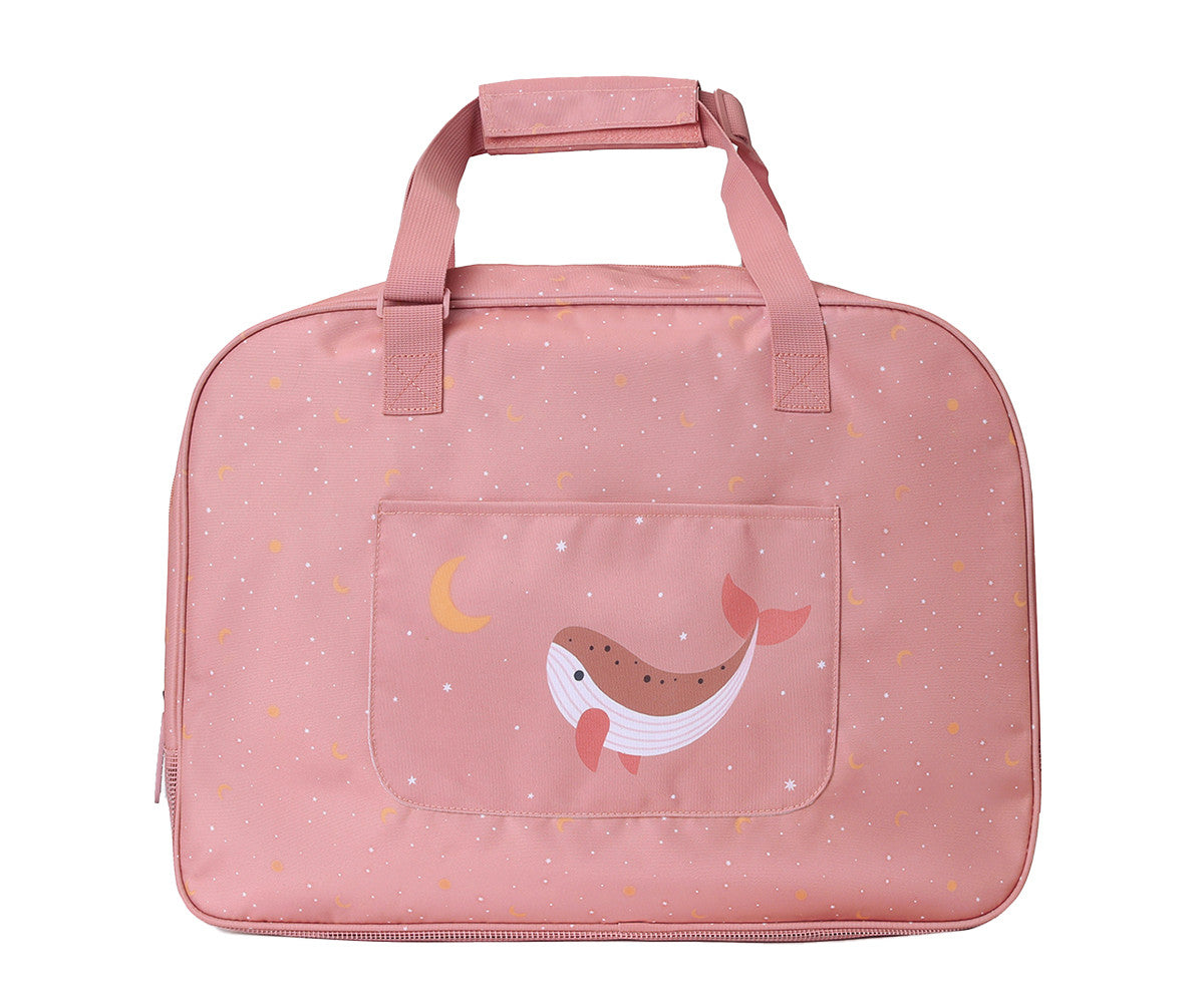 Borsa Spiaggia Anti Sabbia - Pink Whale