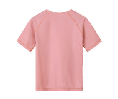 T-shirt Nuoto Protezione Solare - Pink Whale