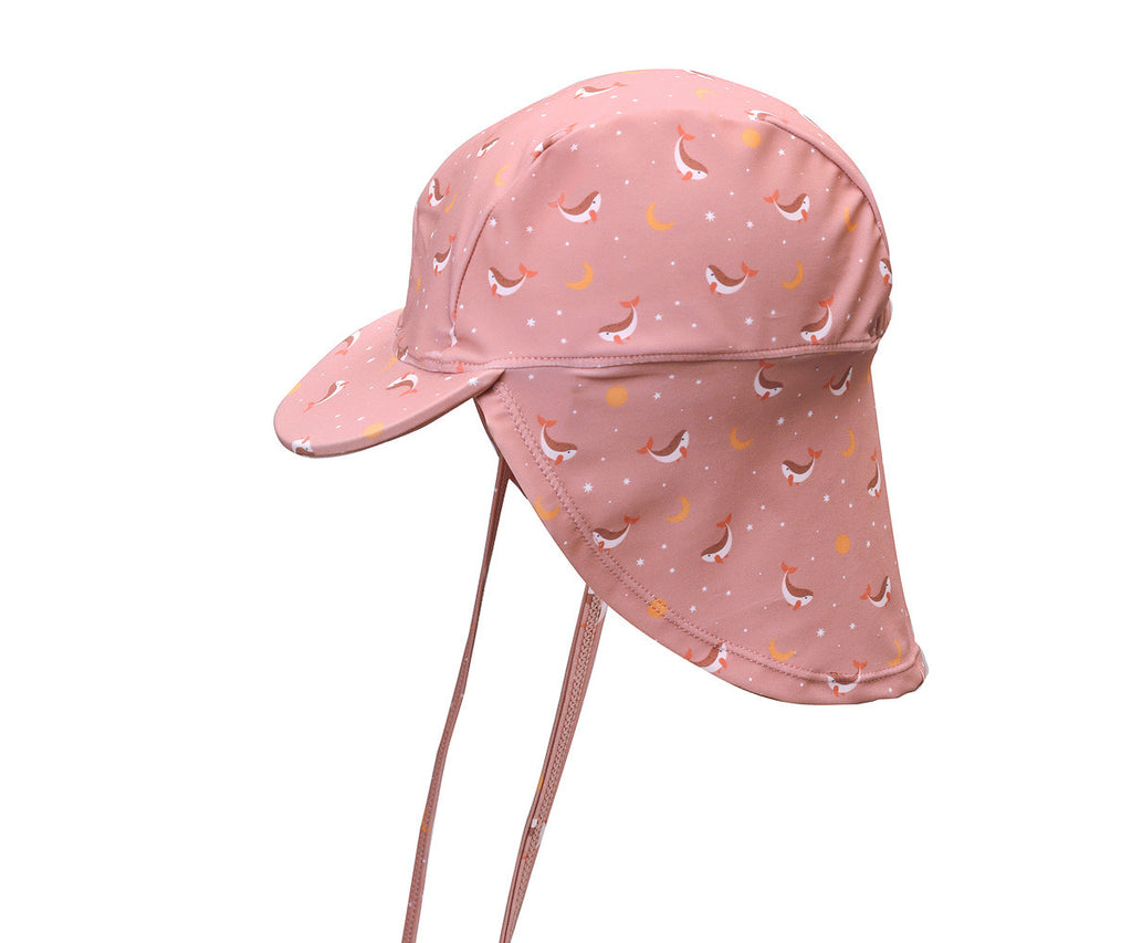 Cappello Spiaggia Bebè - Whale Pink