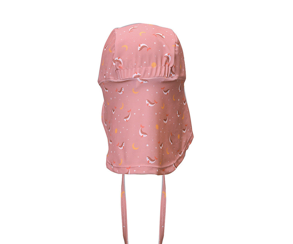 Cappello Spiaggia Bebè - Whale Pink