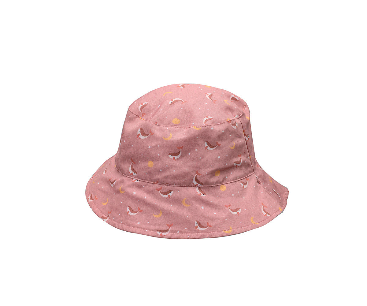 Cappello Reversibile - Pink Whale