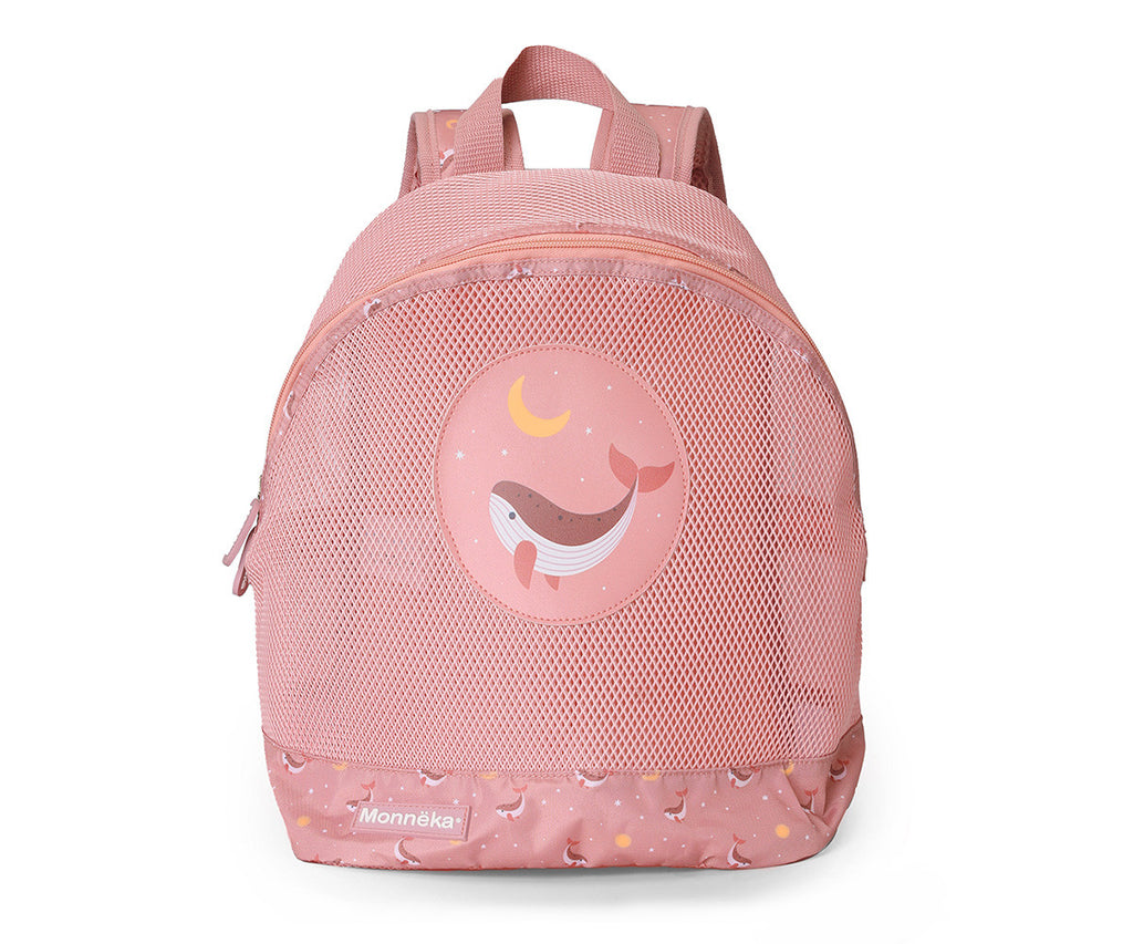 Zainetto Spiaggia Anti Sabbia - Pink Whale