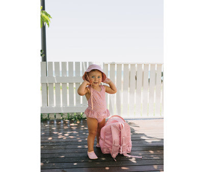 Zainetto Spiaggia Anti Sabbia - Pink Whale