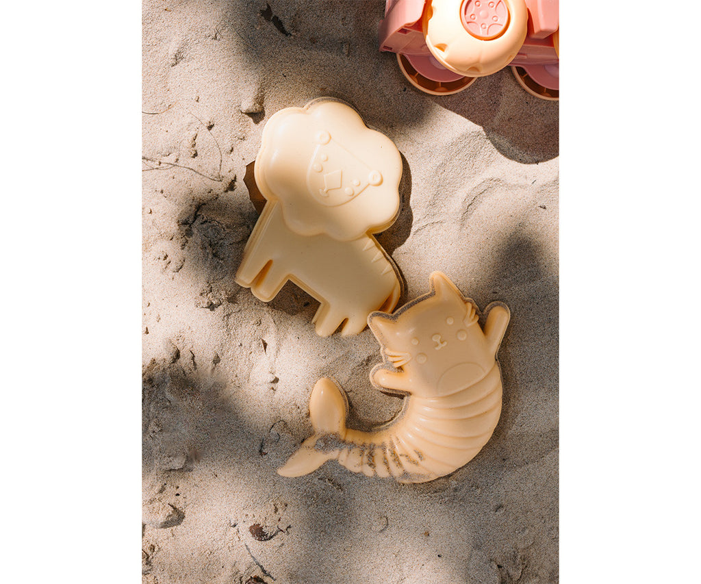 Set Spiaggia Con Camioncino - Wild Animals