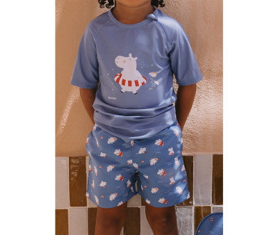 T-shirt Nuoto Protezione Solare - Hippos