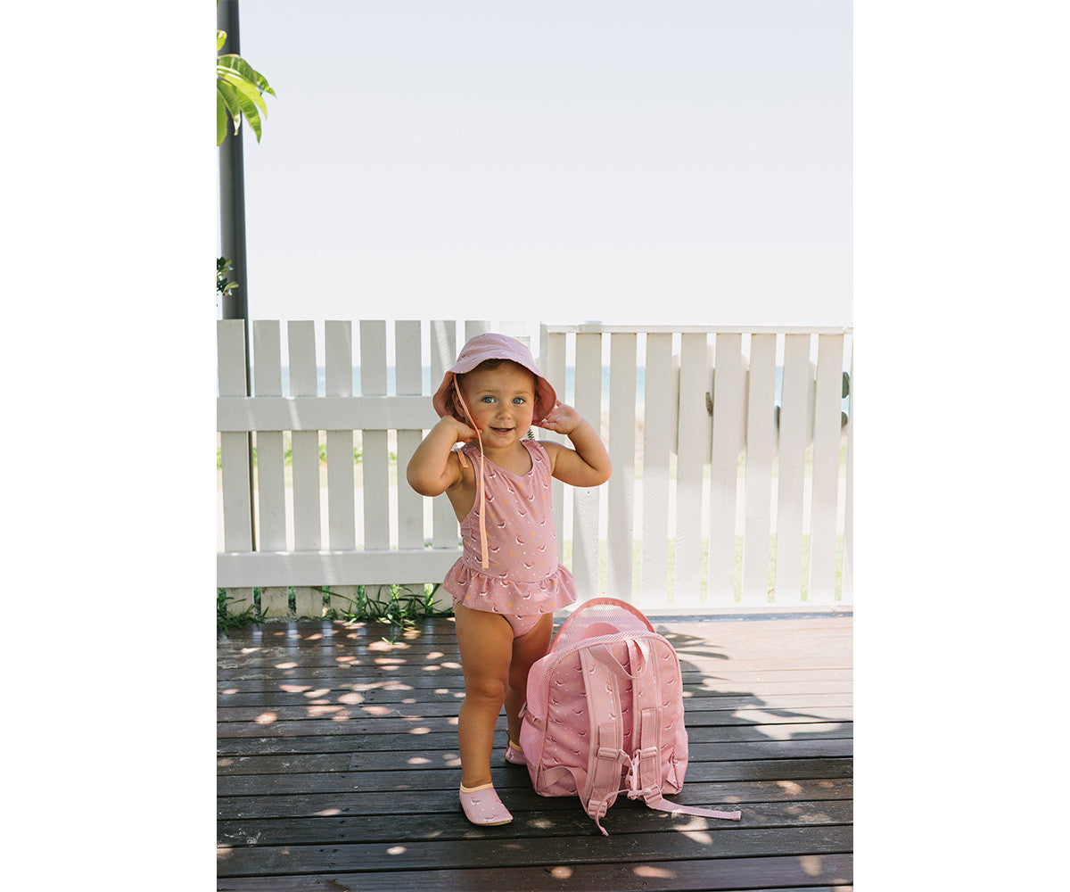 Cappello Reversibile - Pink Whale