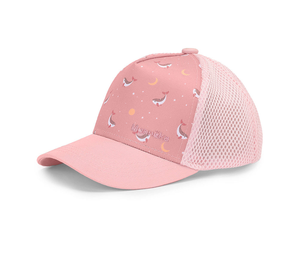 Cappellino Con Visiera - Pink Whale