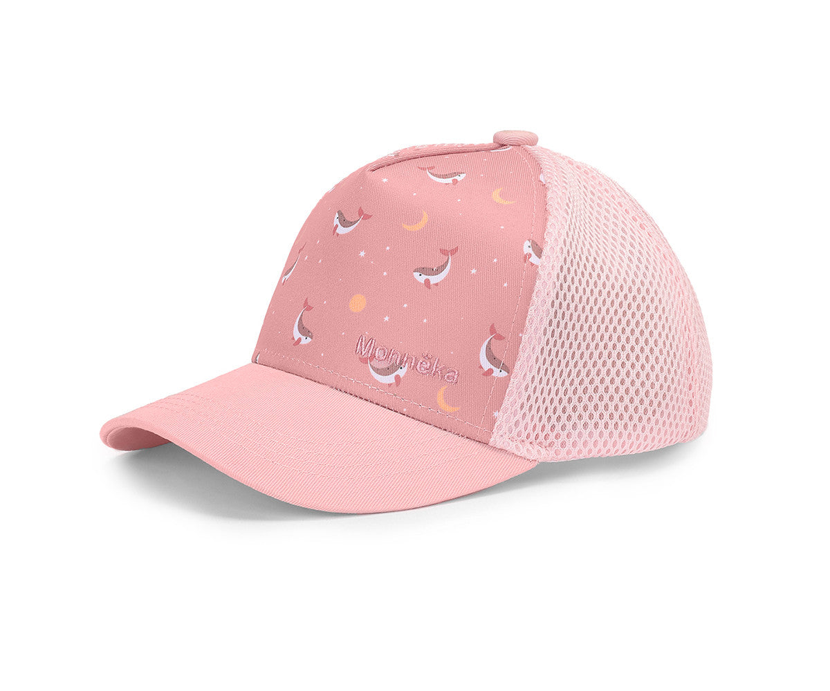 Cappellino Con Visiera - Pink Whale