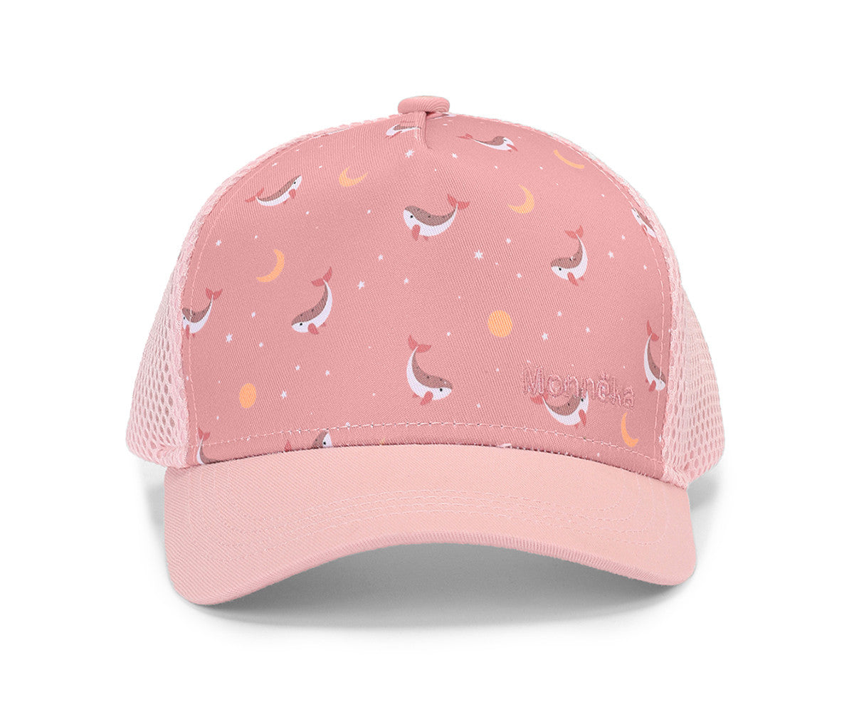 Cappellino Con Visiera - Pink Whale