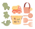 Set Spiaggia Con Camioncino - Wild Animals