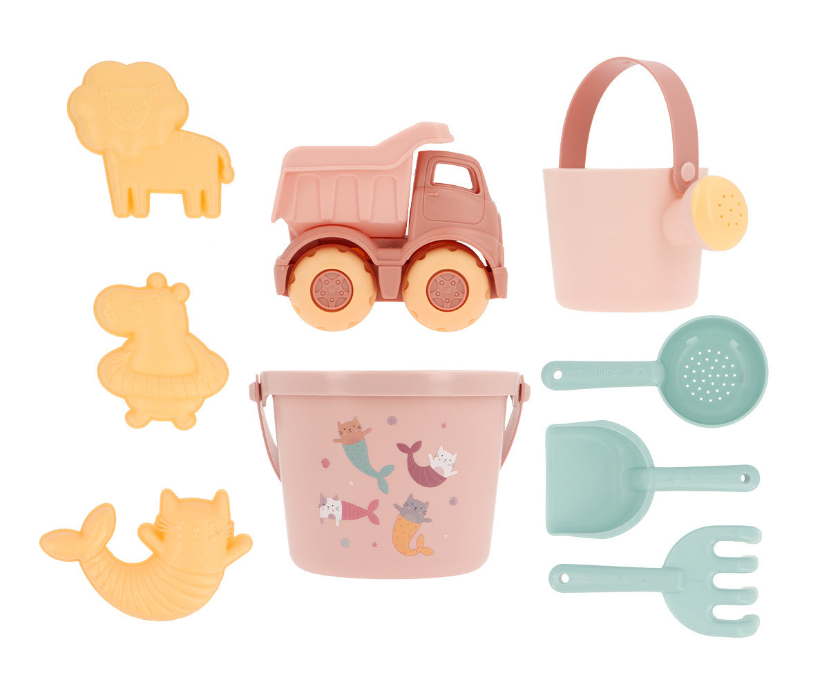 Set Spiaggia Con Camioncino - Mermaid Cats