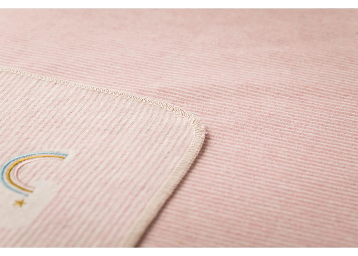 Coperta Flanella - Arcobaleno Rosa - David Fussenegger - immagine 2