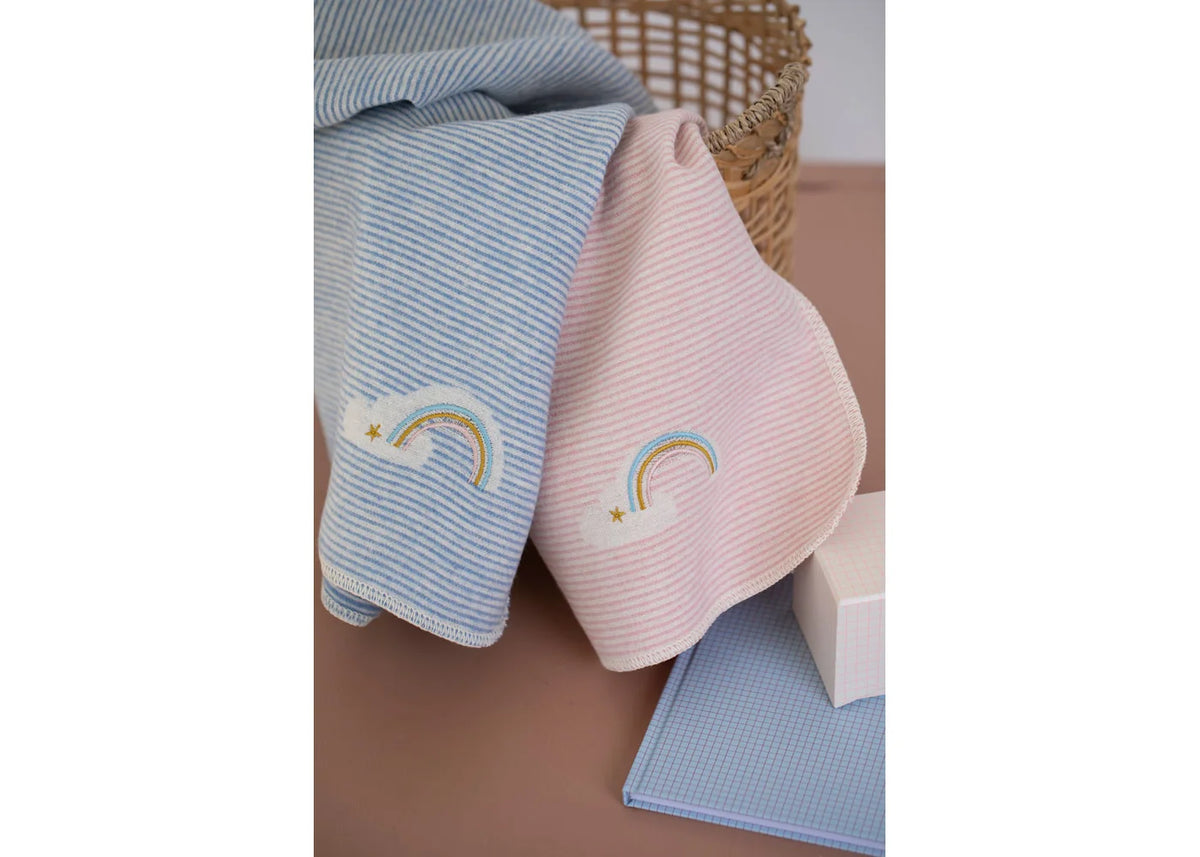 Coperta Flanella - Arcobaleno Rosa - David Fussenegger - immagine 3