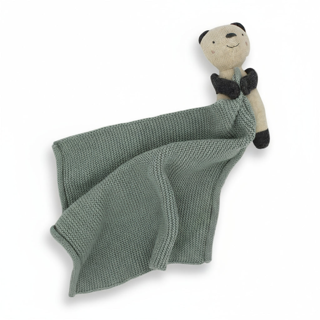 Dou Dou Panda Con Copertina Verde Menta